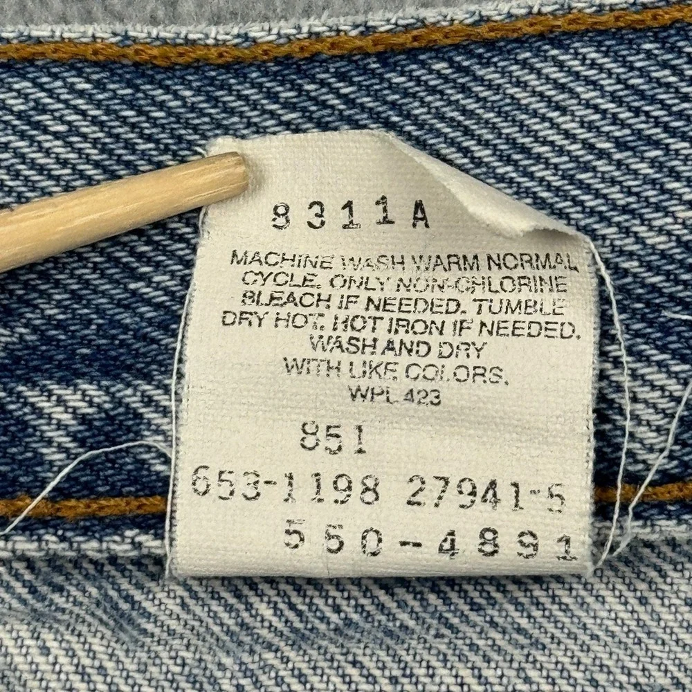 Vintage Levis 550 Jeans Men 38X32 Fits 36x32 Blue Relaxed Fit Denim Made In USA‎